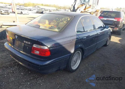 2001 BMW 525I from USA, damaged, VIN WBADT33401GF41034